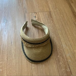 Straw visor